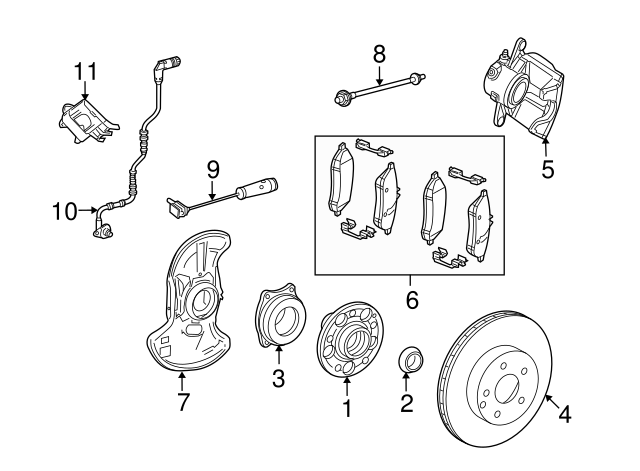 SCHEIBENBREMSBELAG A0004206404