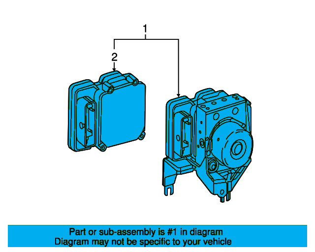 ABS Pump Assembly A0004312800