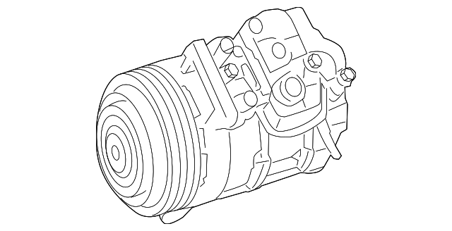 A/C Compressor A0008300901