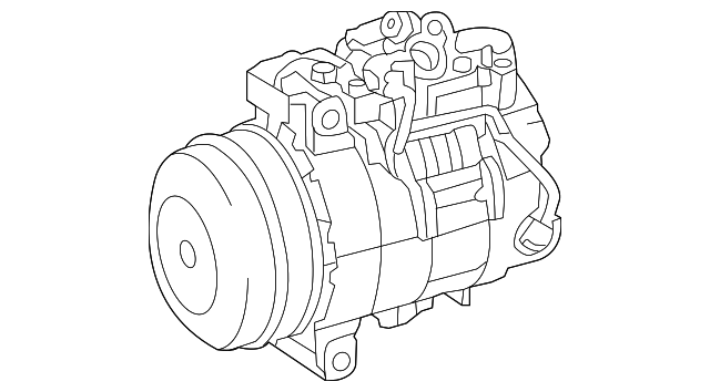 A/C Compressor A0008303702