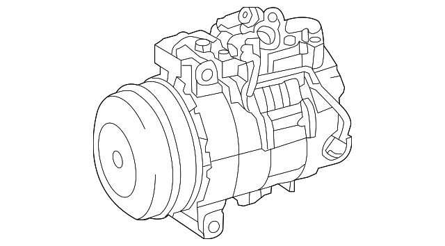 A/C Compressor A0008303802