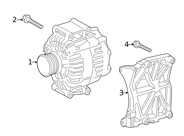 Alternator A0009060822