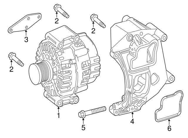 DREHSTROMGENER A0009061904