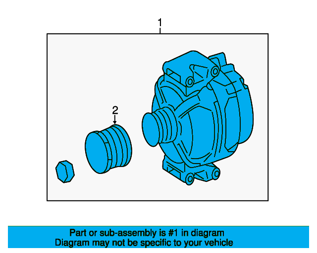 Alternator A0009062100