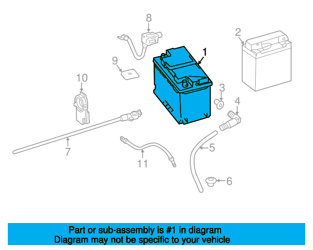 STARTERBATTERIE A0009829908