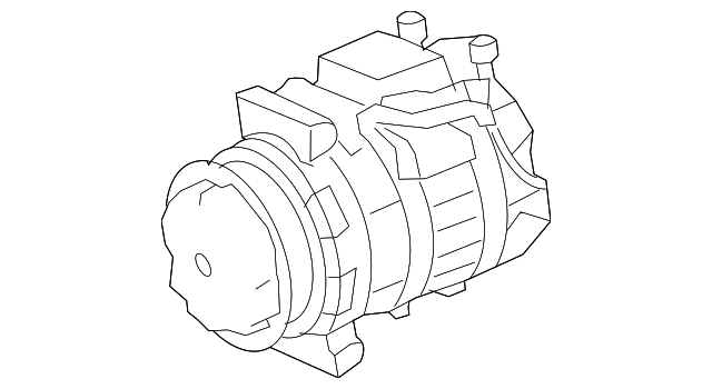 Remanufactured-A/C Compressor A0012301211