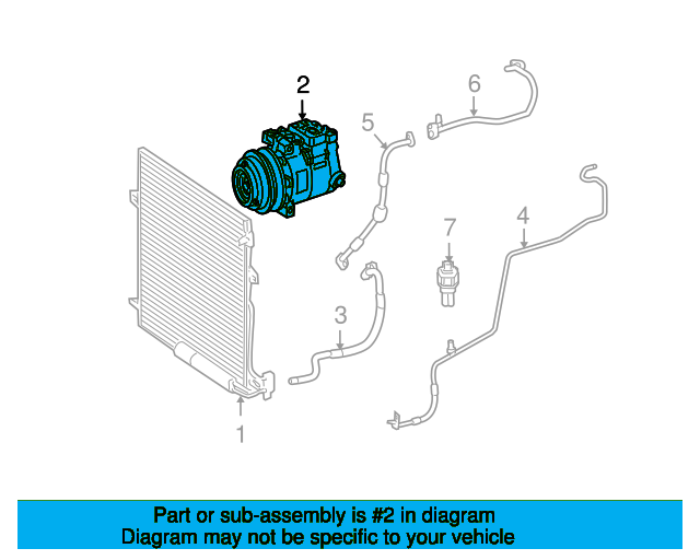 Compressor Assembly A0022305511