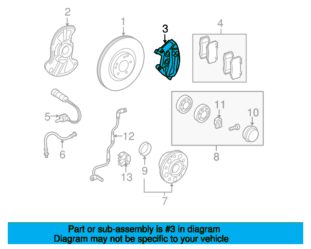 BREMSSATTEL A0024202083