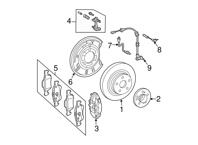 BREMSSATTEL A0024202683