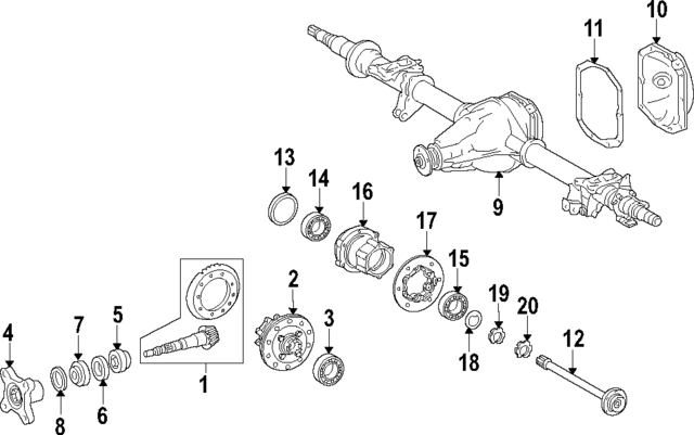 Outer Wheel Bearing A0029816605