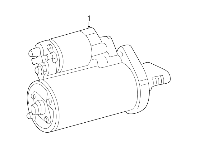 Starter Motor A003151280180