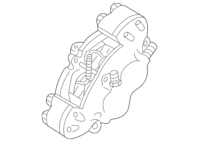 Disc Brake Caliper A0034204083