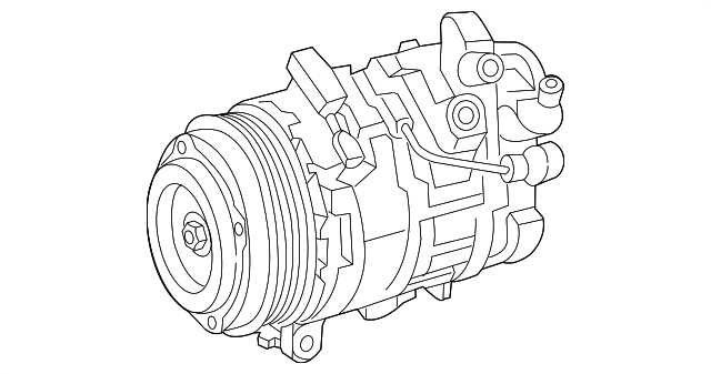 Compressor Assembly A0038302060