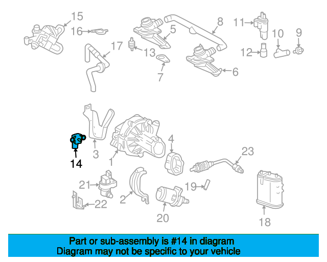 Turbocharger Boost Sensor A0041533128