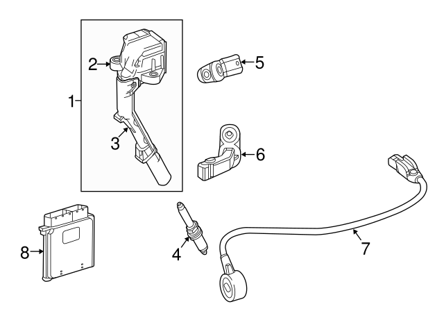 Spark Plug A0041596503