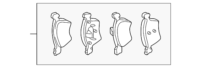 Brake Pads A004420032041