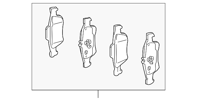 Drum Brake Shoe Lining A0044205220