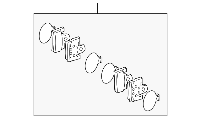 Rear Pads A005420412041