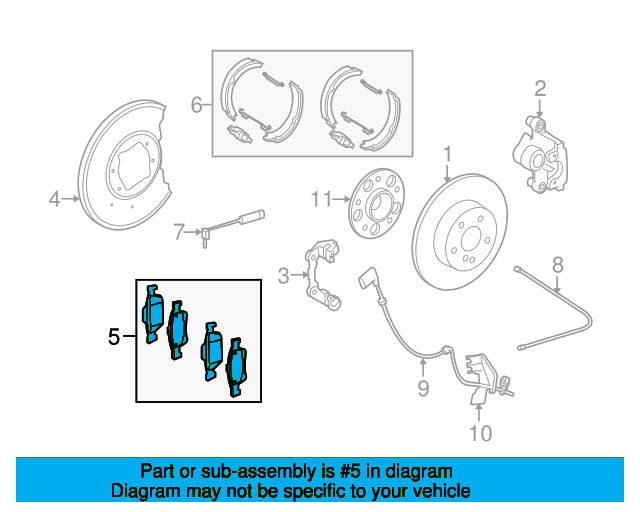 BREMSBELAG A0054204220