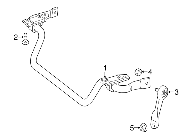 Stabilizer Link Nut A0059904850