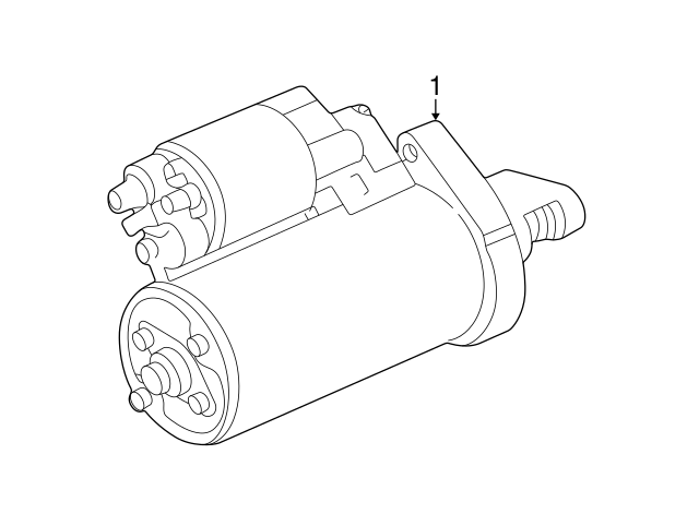 Starter Motor A006151060180