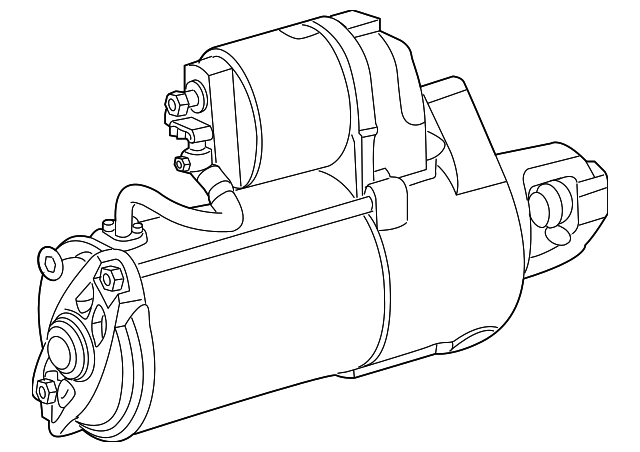 Remanufactured Starter A0061514101