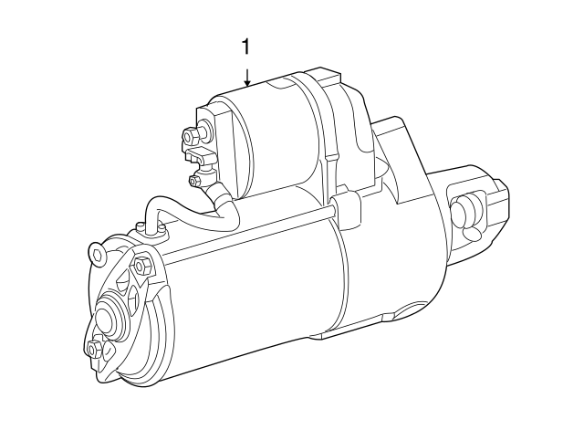 Remanufactured Starter A006151610180