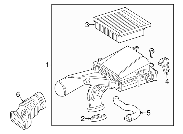 Manifold Absolute Pressure Sensor A0061539728