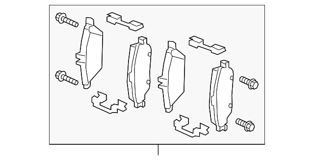 Disk Brake Pad A0064204620