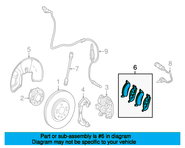 Brake Pads A0084200020