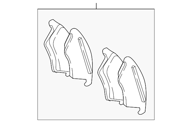 Parts Kit, Brake Shoe A0084204320