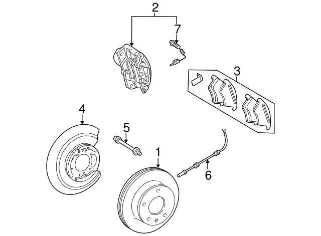 Disc Brake Pad Set A0084204420