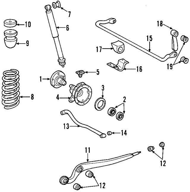 Front Wheel Bearing A0099814805