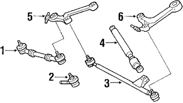 Tie Rod Assembly A1263300603