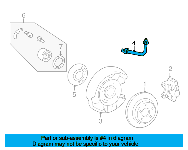 BREMSSCHLAUCH A1264280335