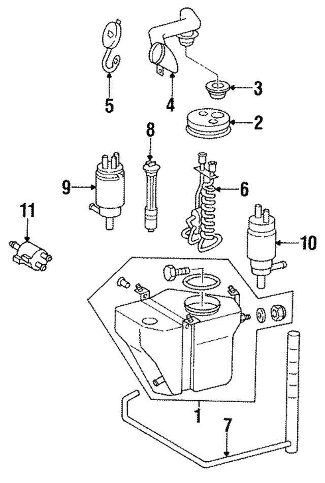 Washer Pump A1298690021