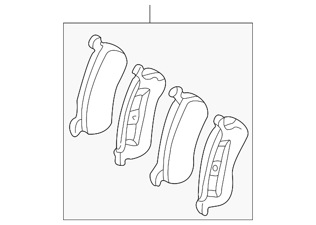 Disc Brake Pad Set A163420112041