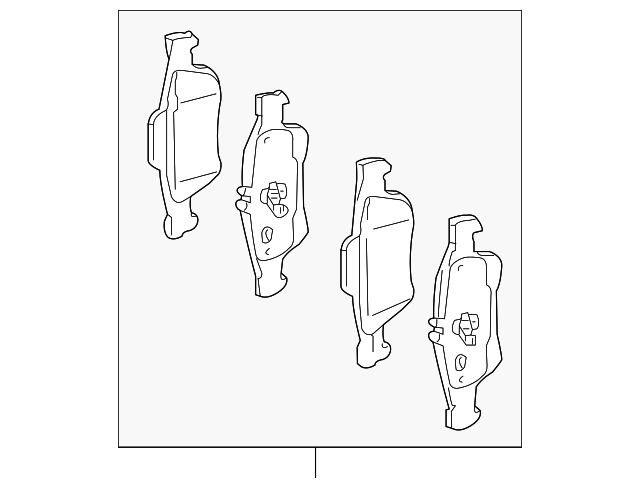 Disc Brake Pad Set A1644201920