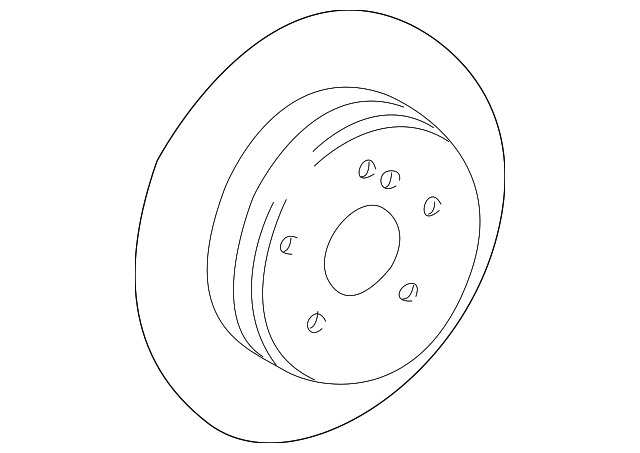 Brake Disc A2034230112