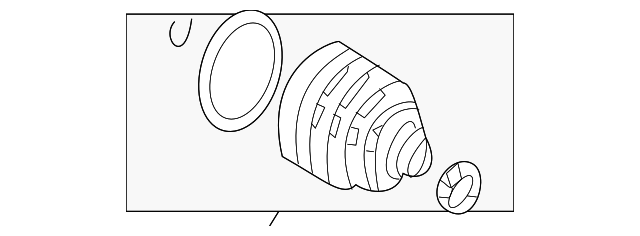 Cv Joint Boot Kit A2043300585