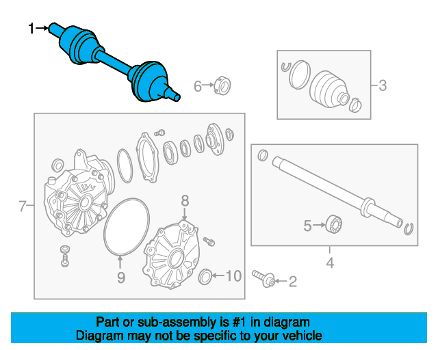 Axle Assembly A2043301600