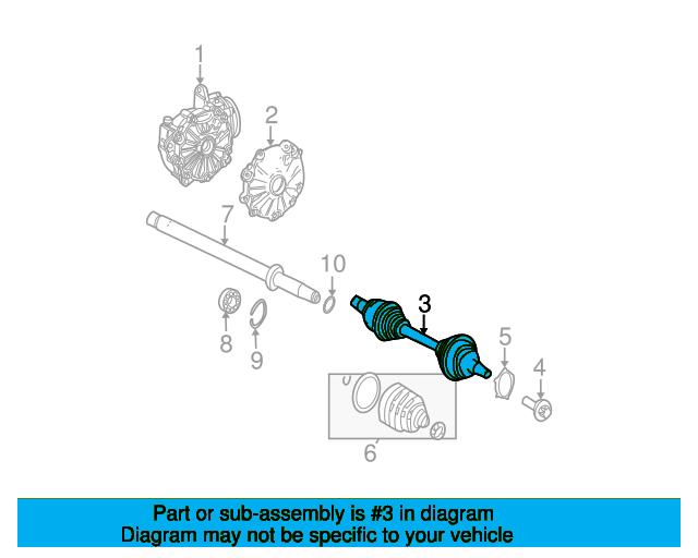 Axle Assembly A2043302401