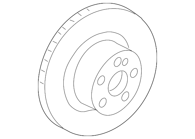 Disc Brake Rotor A2044211012