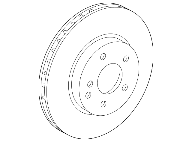 Disc Brake Rotor A2044211112