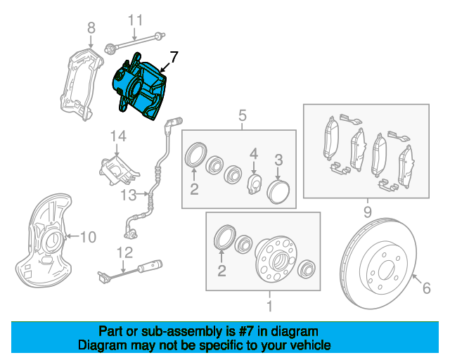 BREMSSATTEL A2044213681