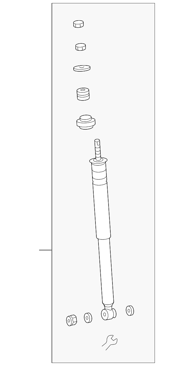 Shock Absorber A2083201030