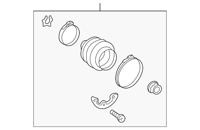 Cv Joint Boot Kit A2103500537