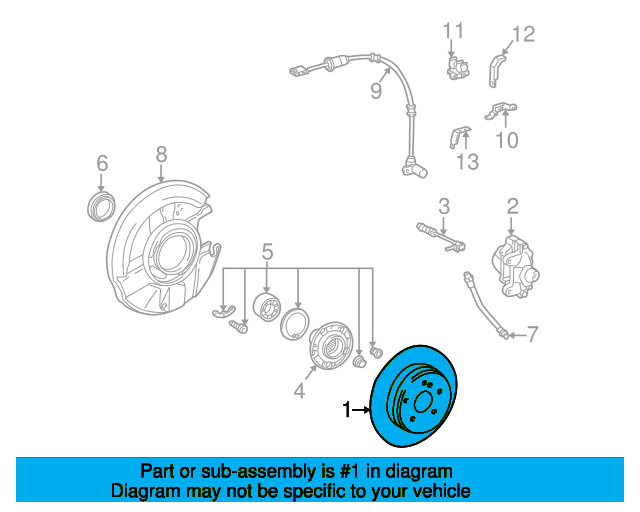 BREMSSCHEIBE A2104230412