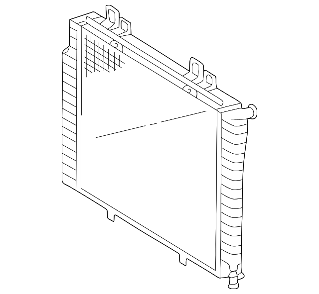 Radiator A2105000903