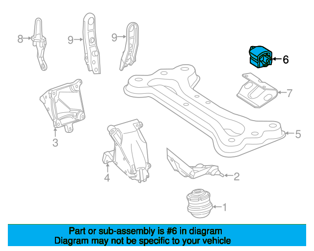 Trans Mount A2122400818